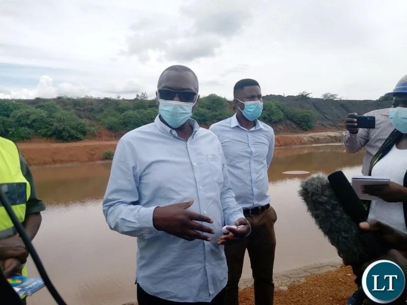 Minister of Green Economy Expresses happiness with the clean up taking at local Mine Minister of Green Economy Expresses happiness with the clean up taking at local Mine