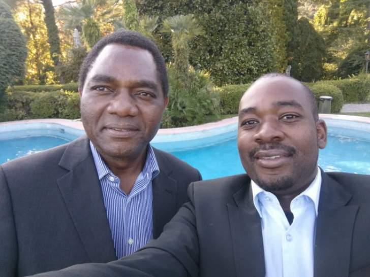 Hikainde Hichilema. - Zambia