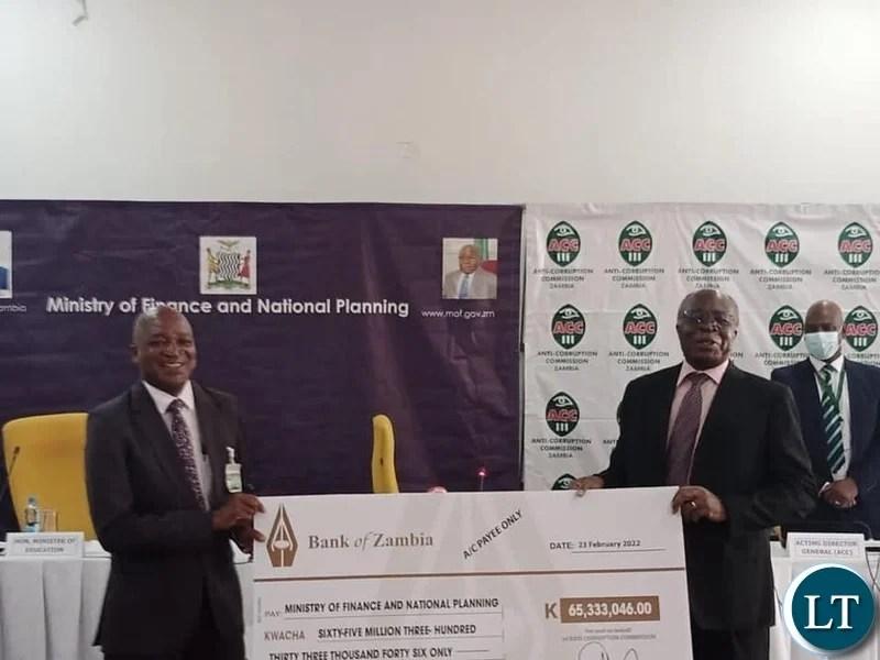 Anti-Corruption Commission Officially Hands over Recovered Proceeds from Crime Anti-Corruption Commission Officially Hands over Recovered Proceeds from Crime