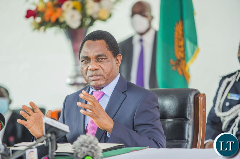 President Hichilema to address the nation on National Values and Principles President Hichilema to address the nation on National Values and Principles