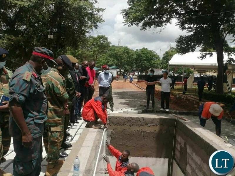 RB’s burial site takes shape as Government declares Friday a Public Holiday RB’s burial site takes shape as Government declares Friday a Public Holiday