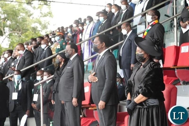 Foreign Heads of State pay tribute to RB Foreign Heads of State pay tribute to RB