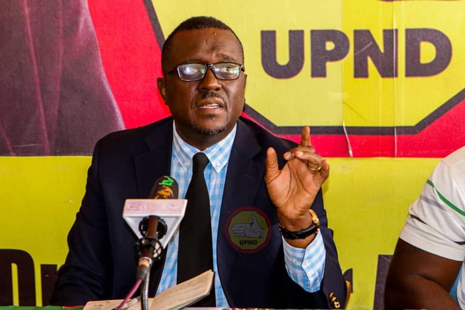 UPND names its candidates for next month vote UPND names its candidates for next month vote
