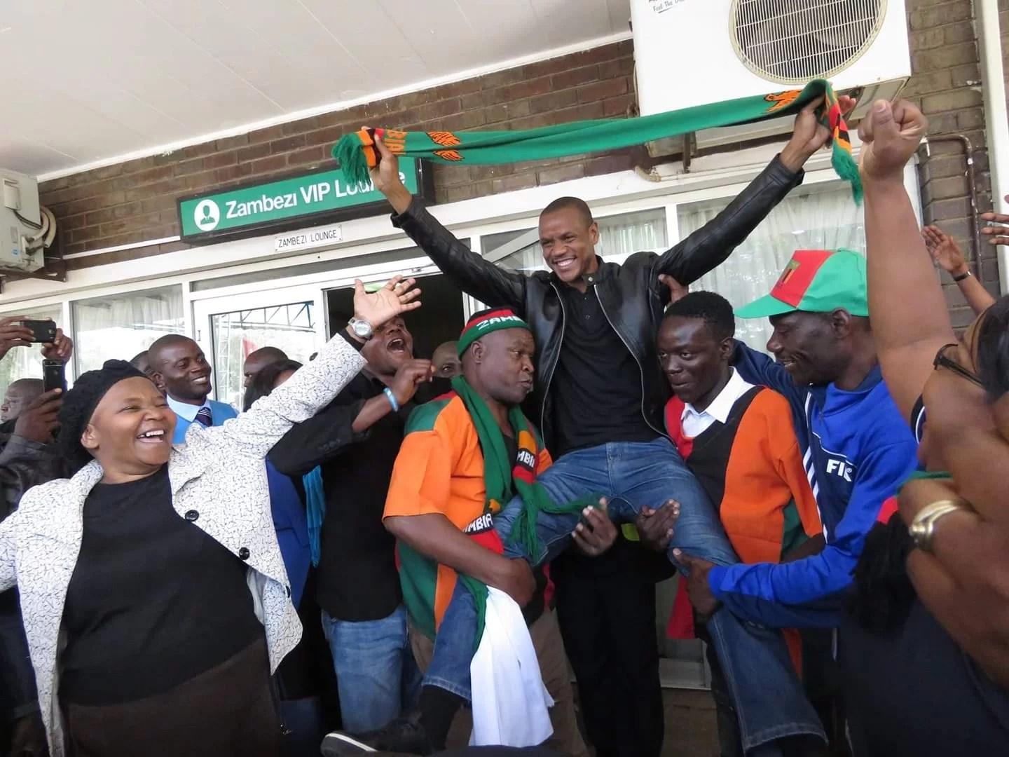 Referee Janny Sikazwe Happy & Lucky To Be Back Home Alive Referee Janny Sikazwe Happy & Lucky To Be Back Home Alive