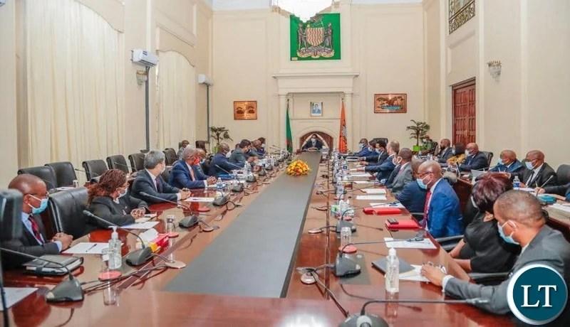 President Hichilema dialogues with the Bankers Association of Zambia President Hichilema dialogues with the Bankers Association of Zambia