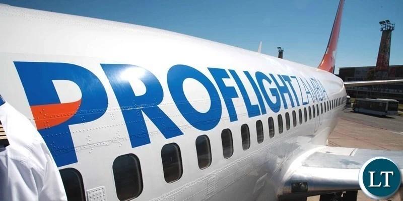 Proflight relaunch Mansa route Proflight relaunch Mansa route