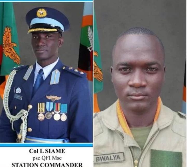 TWO DIE IN ZAMBIA AIR FORCE (ZAF) PLANE CRUSH TWO DIE IN ZAMBIA AIR FORCE (ZAF) PLANE CRUSH