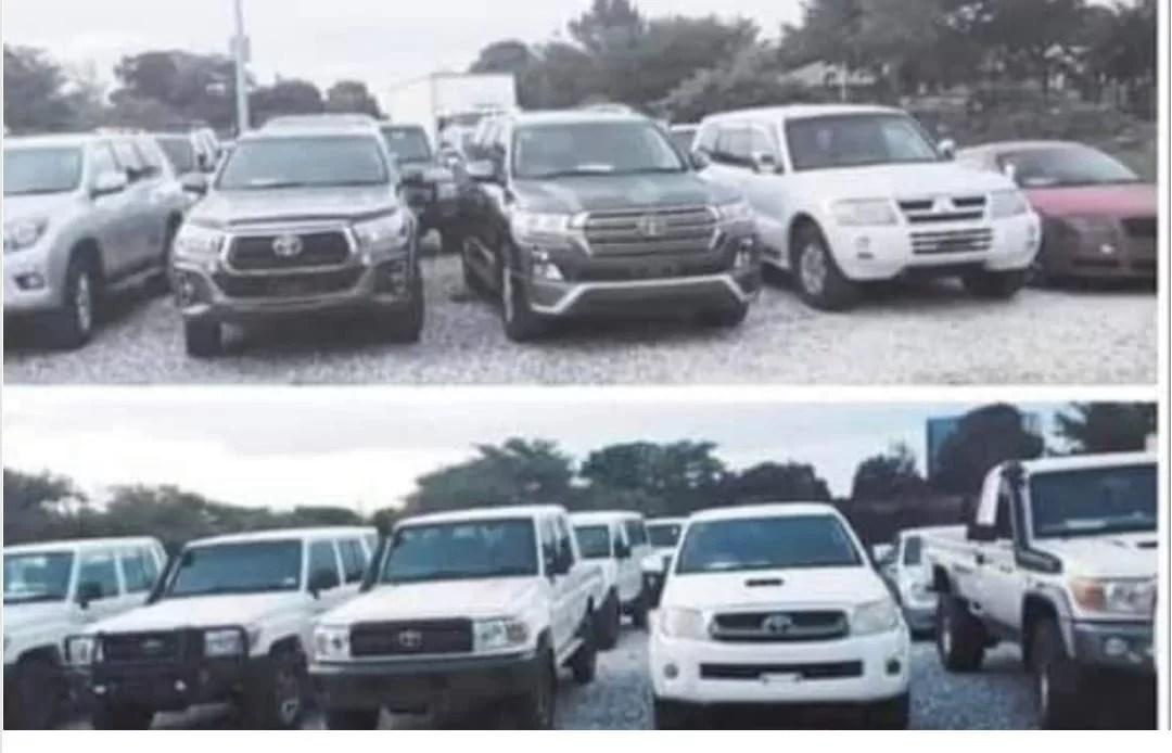 POLICE, ACC IGNORANT OVER THE 31 CARS POLICE, ACC IGNORANT OVER THE 31 CARS