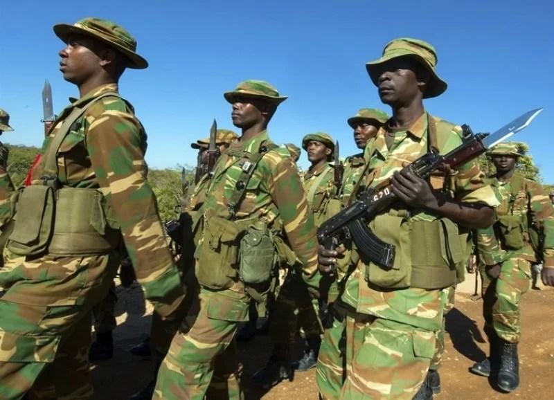 Zambia Army soldiers and officers Mutiny Zambia Army soldiers and officers Mutiny