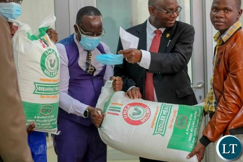 UNZA rolls out Mealie Meal From Its Maize Milling Plant Zambia