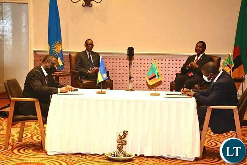 Rwanda and Zambia signs 7 MoUs to further enhance ties and integration Rwanda and Zambia signs 7 MoUs to further enhance ties and integration