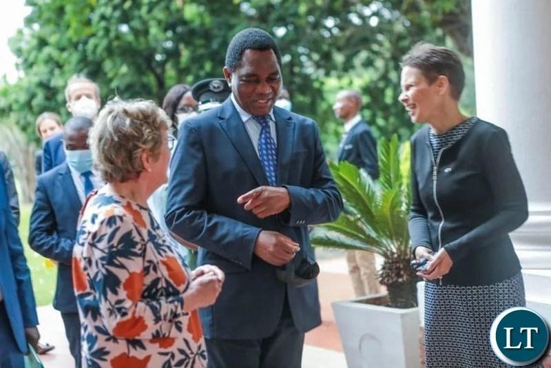 HH happy to see Finland eyeing Zambia’s investment opportunities HH happy to see Finland eyeing Zambia’s investment opportunities