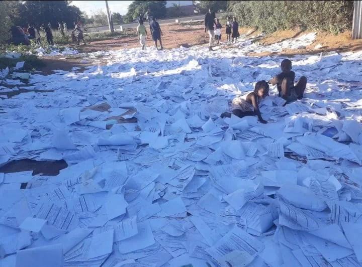 ONO MEMBERS’ DOCUMENTS THROWN AWAY ONO MEMBERS’ DOCUMENTS THROWN AWAY