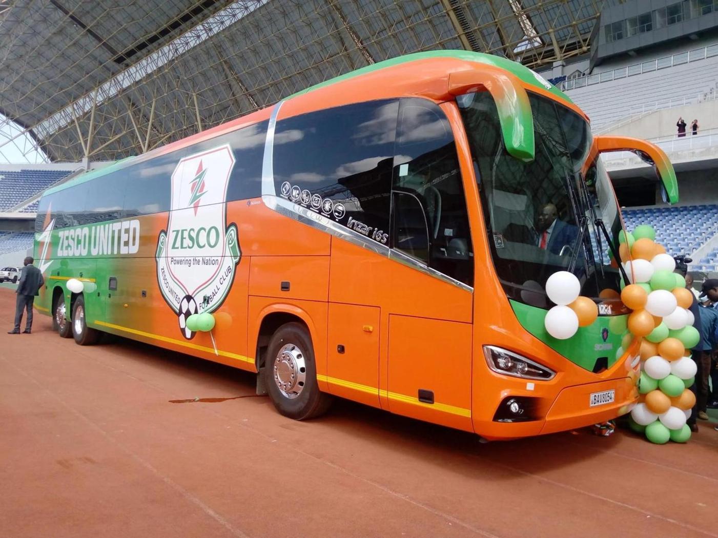 Zesco United Get New Team Bus Zesco United Get New Team Bus