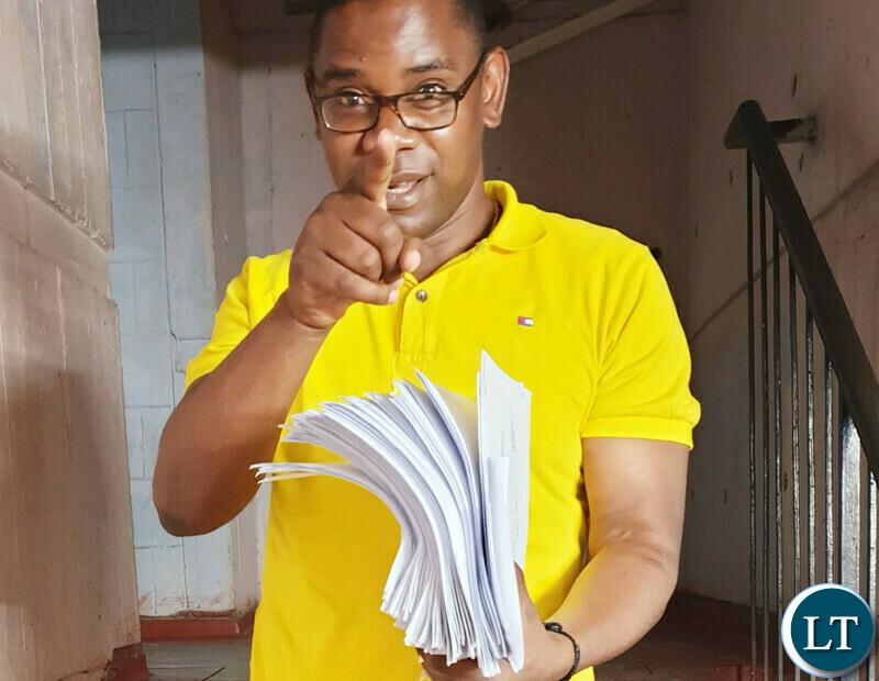 Police warn and caution Chilufya Tayali as Pilato and opposition leaders oppose his detention Police warn and caution Chilufya Tayali as Pilato and opposition leaders oppose his detention