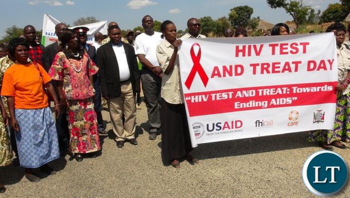 Shangombo residents urged to test for HIV Shangombo residents urged to test for HIV