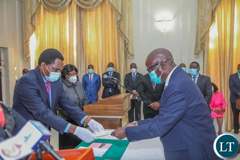 President Hichilema appoints, swears in UPND Chairman Steven Katuka as High Commissioner to Namibia President Hichilema appoints, swears in UPND Chairman Steven Katuka as High Commissioner to Namibia