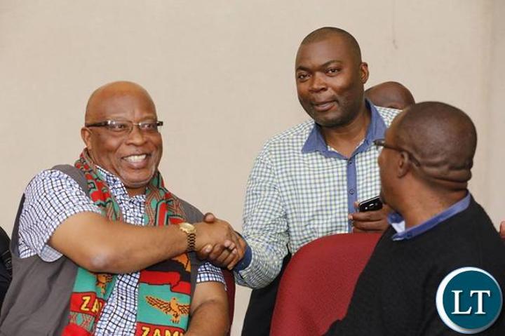 Lusambo makes peace with Nevers Mumba Lusambo makes peace with Nevers Mumba