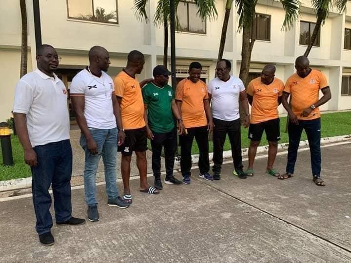 MPs visiting Ghana meet the Zambian National Team in ACCRA MPs visiting Ghana meet the Zambian National Team in ACCRA