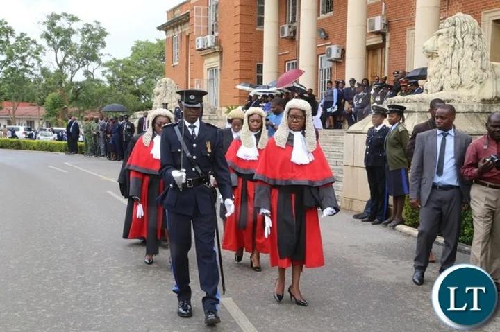 Zambia Judges and the Magistrates Work at the Mercy of the Executive Arm Zambia Judges and the Magistrates Work at the Mercy of the Executive Arm