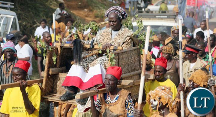 Senior chief Mukumbi appreciated for his 60 years of charismatic leadership Senior chief Mukumbi appreciated for his 60 years of charismatic leadership