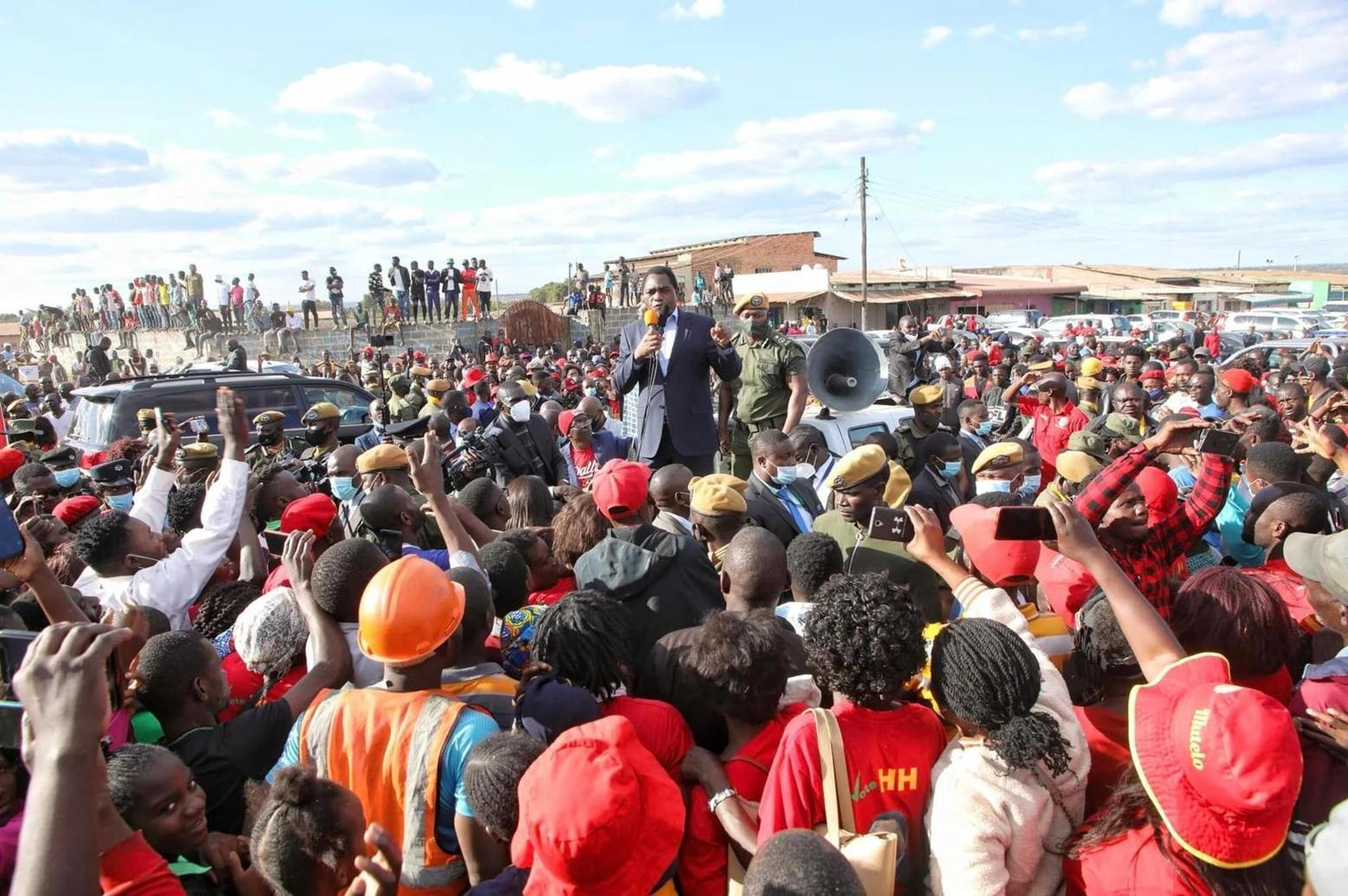 President Hichilema commends Copperbelt province for election victory