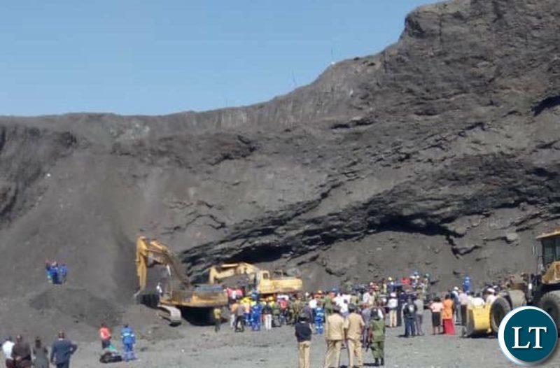 Kitwe black mountain accidents false says African Women in Mining