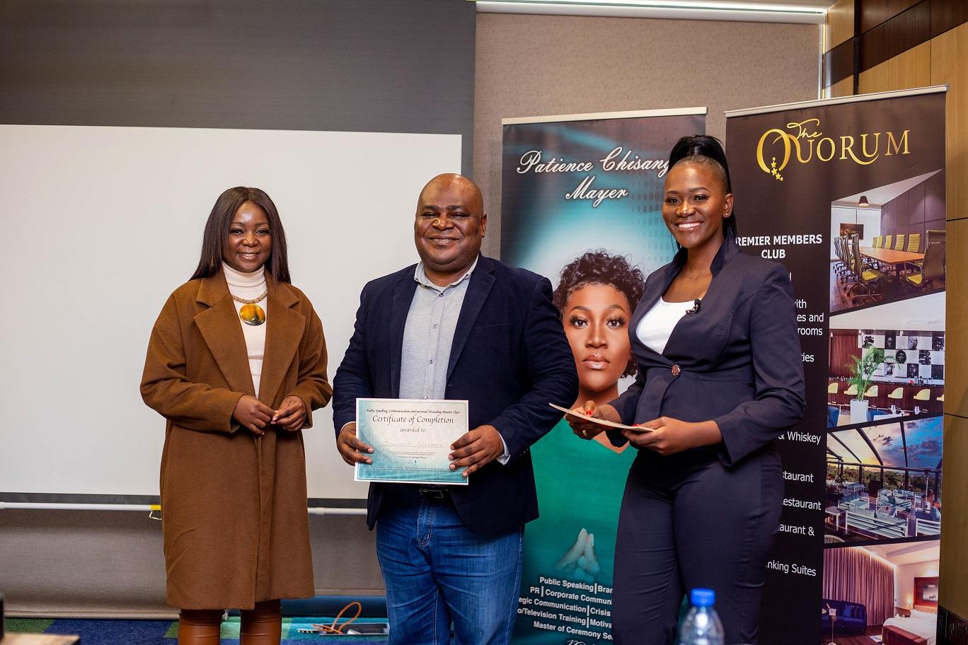 Entrepreneurs, Executives and Young Professionals get empowered in a Public Speaking, Communication and Branding Master Class Entrepreneurs, Executives and Young Professionals get empowered in a Public Speaking, Communication and Branding Master Class