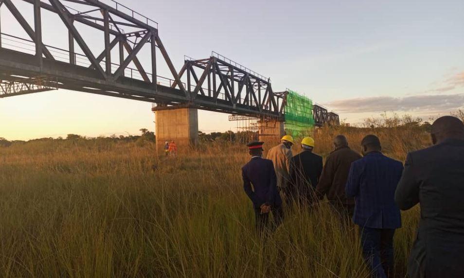 Repair works on damaged TAZARA bridge resume Repair works on damaged TAZARA bridge resume
