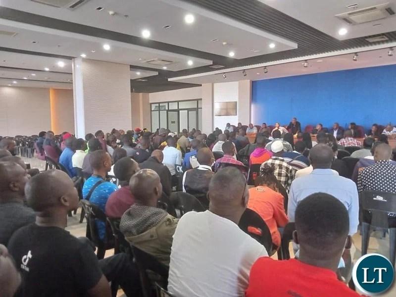 Youths remain the number one priority in the UPND government-UPND leaders Youths remain the number one priority in the UPND government-UPND leaders