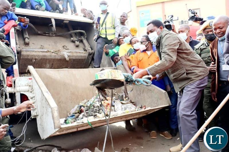 Civic leader calls for full of the relaunched keep Zambia clean campaign Civic leader calls for full of the relaunched keep Zambia clean campaign