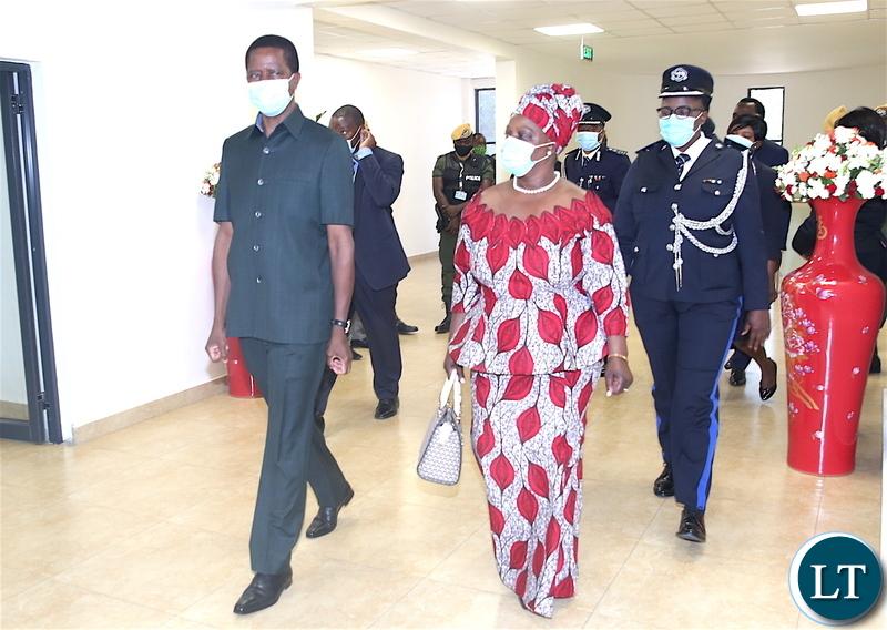 Former First Lady Esther Lungu claims ownership of 15 seized flats Zambia