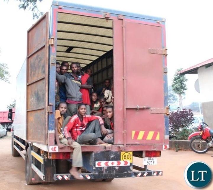 51 Ethiopian immigrants apprehended in Mbala