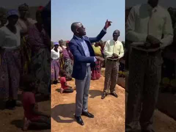 VIDEO: “My father is Hakainde Hichilema. I told you that whoever will be elected as President will be my father”-Binwell Mpundu
