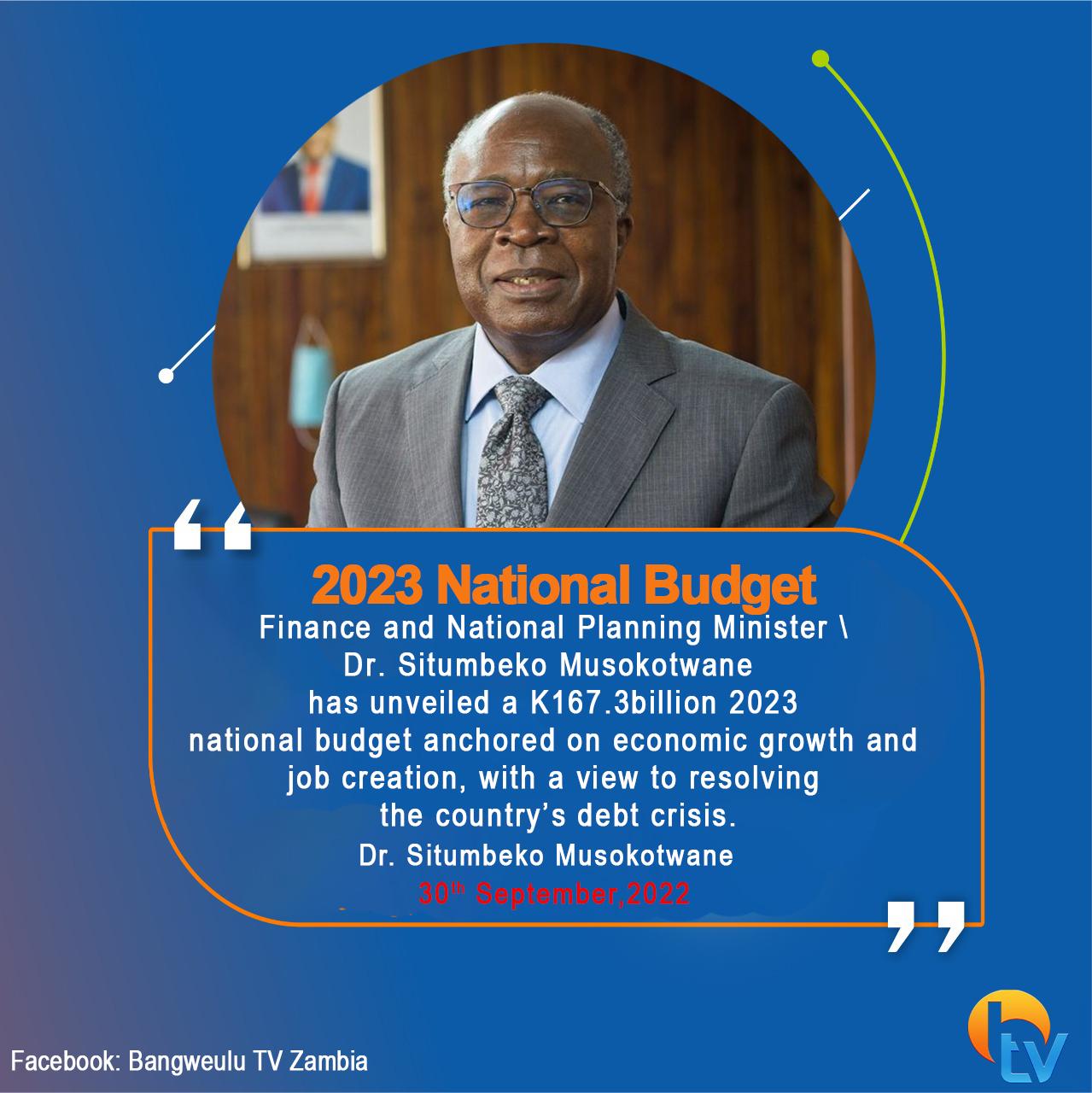 Proposed 2023 National budget rated as progressive. Zambia