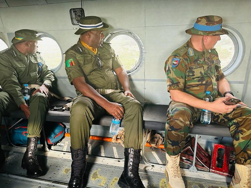 Peace returns to Katete as security and defence top brass visits assaulted cops Peace returns to Katete as security and defence top brass visits assaulted cops