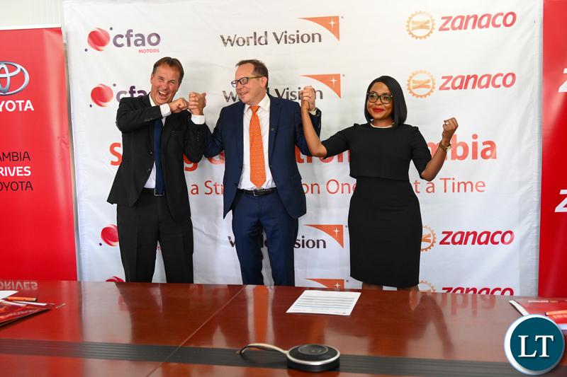 World Vision Zambia signs MoU with cooperating partners to support the Strong Girls Strong Zambia Campaign World Vision Zambia signs MoU with cooperating partners to support the Strong Girls Strong Zambia Campaign