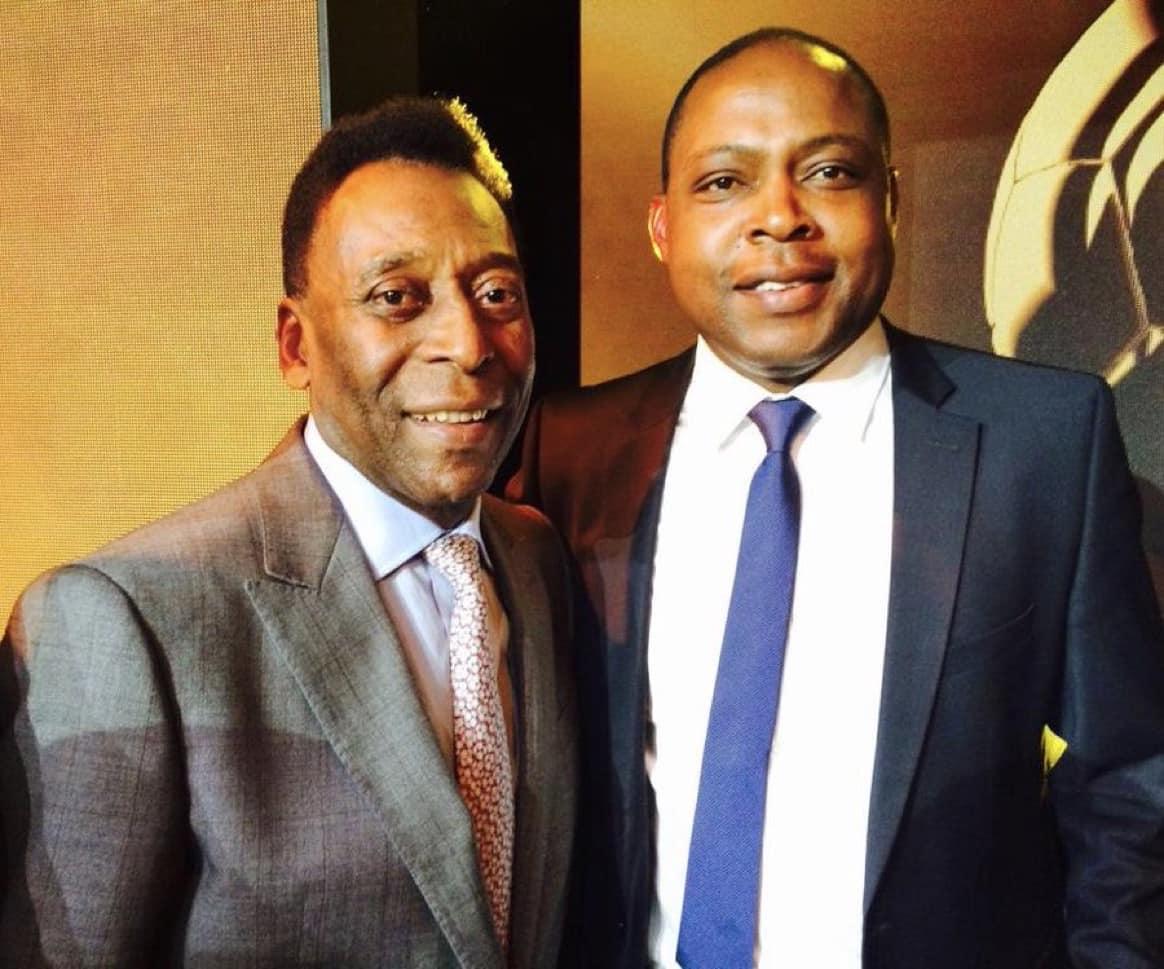 Kalusha Salutes Pele Kalusha Salutes Pele