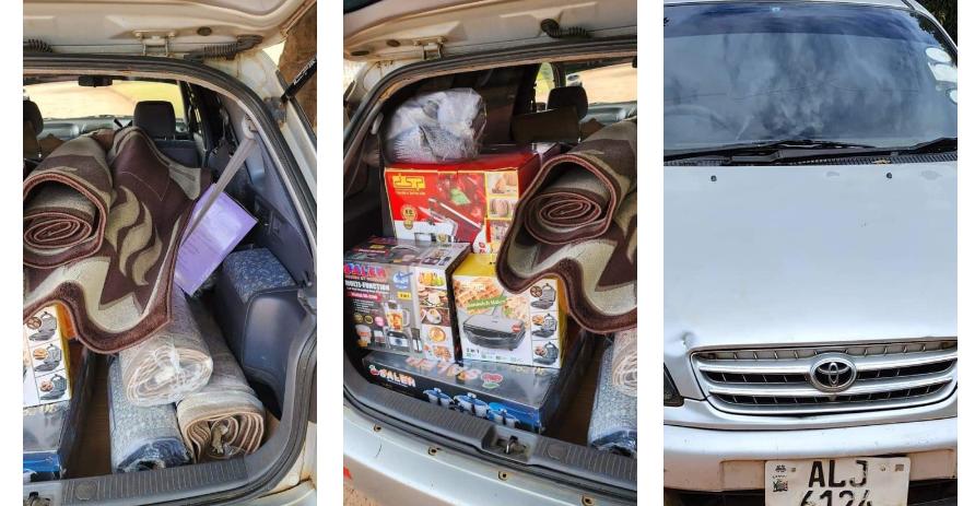 Egyptian National Selling Merchandise In Lusaka Bolts, Abandons Car And Merchandise When He Was Asked Immigration Status Egyptian National Selling Merchandise In Lusaka Bolts, Abandons Car And Merchandise When He Was Asked Immigration Status