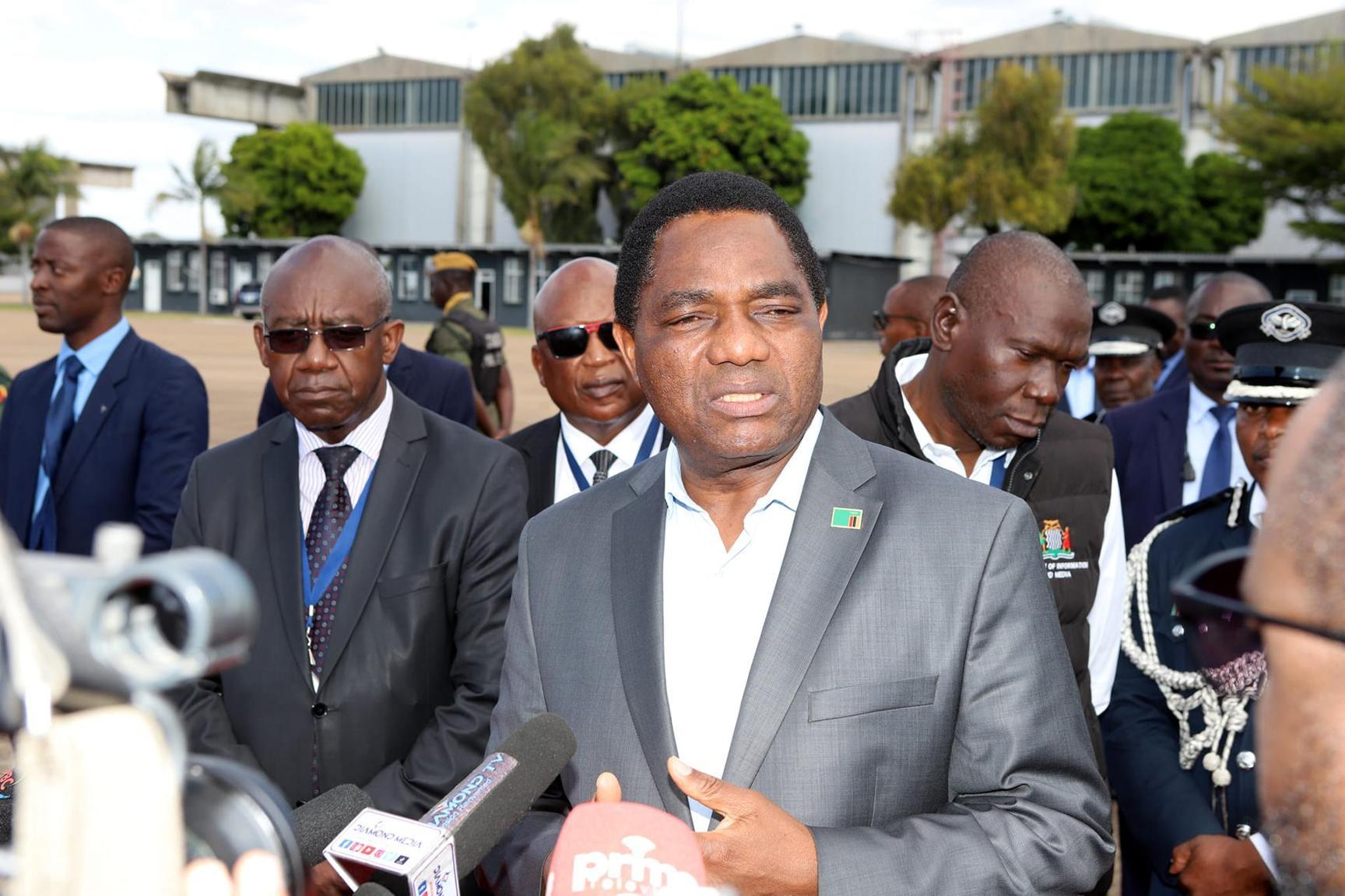 Have a little shame, respect, Hichilema slams debt restructuring critics Have a little shame, respect, Hichilema slams debt restructuring critics