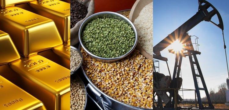 Strong raises seen in commodity market last week Strong raises seen in commodity market last week