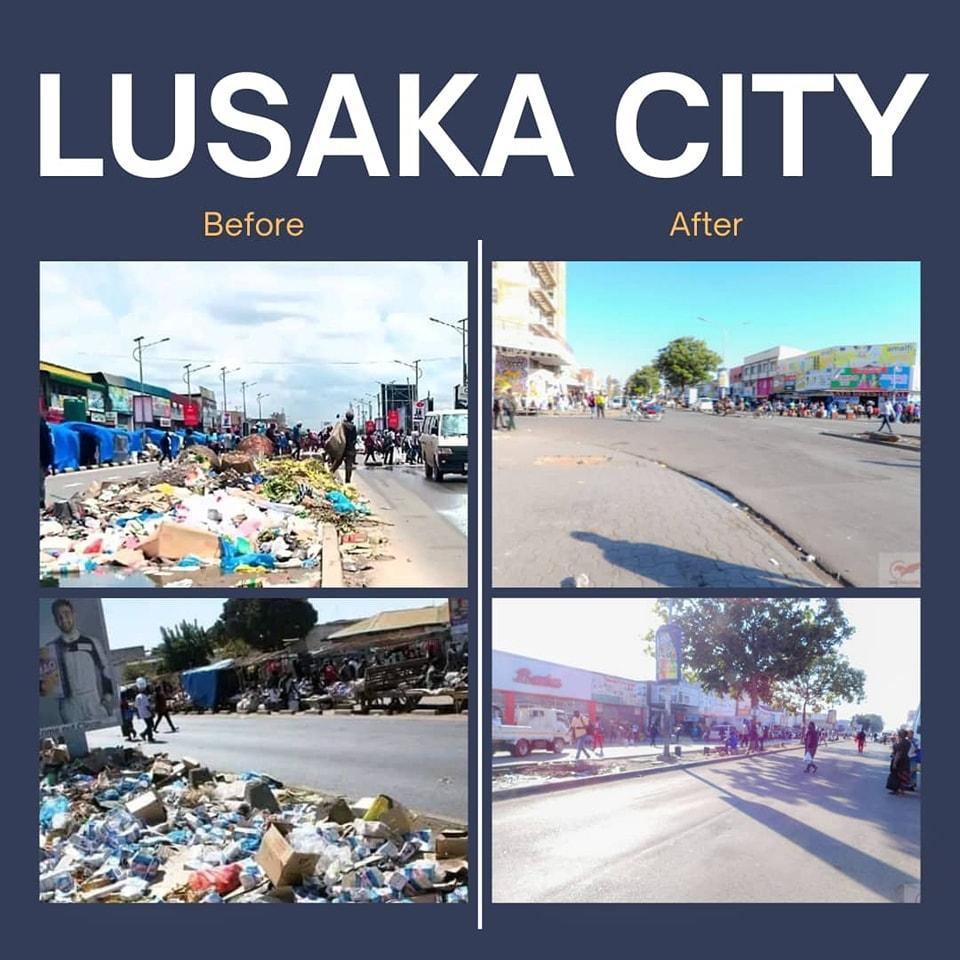 REMOVAL OF STREET VENDORS FROM CBD WELCOME- SPUKI MULEMWA REMOVAL OF STREET VENDORS FROM CBD WELCOME- SPUKI MULEMWA