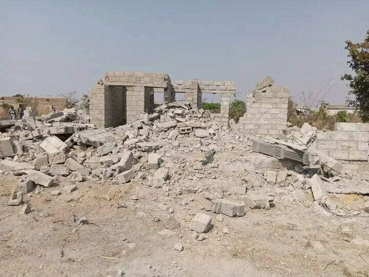 Chilanga council demolish illegal trading structures Chilanga council demolish illegal trading structures