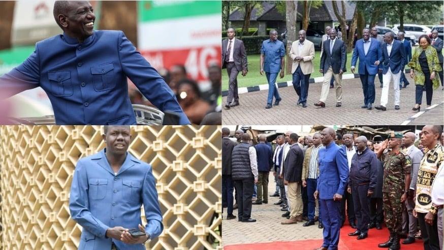 Kenyan Politicians copy Ruto’s Kaunda suit dress code Kenyan Politicians copy Ruto’s Kaunda suit dress code