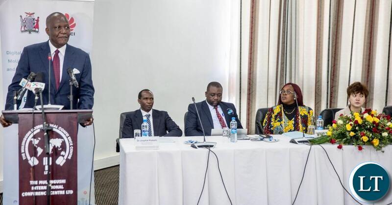 Mutati hails Huawei for helping to bridge the digital divide in Zambia Mutati hails Huawei for helping to bridge the digital divide in Zambia