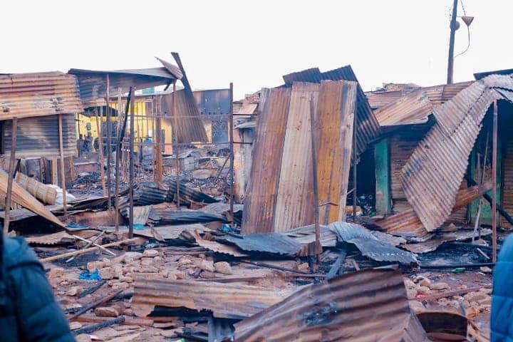 Nakadoli Market Gutted Nakadoli Market Gutted