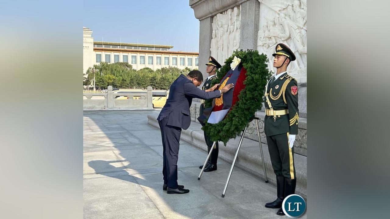 President Hakainde Hichilema Engages in Diplomatic Talks and Economic Discussions During Visit to Beijing, China President Hakainde Hichilema Engages in Diplomatic Talks and Economic Discussions During Visit to Beijing, China
