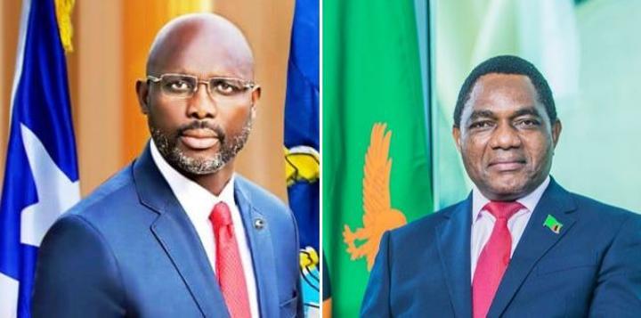 10 PARALLELS BETWEEN LIBERIA’S GEORGE WEAH AND HICHILEMA- Fred M’membe 10 PARALLELS BETWEEN LIBERIA’S GEORGE WEAH AND HICHILEMA- Fred M’membe