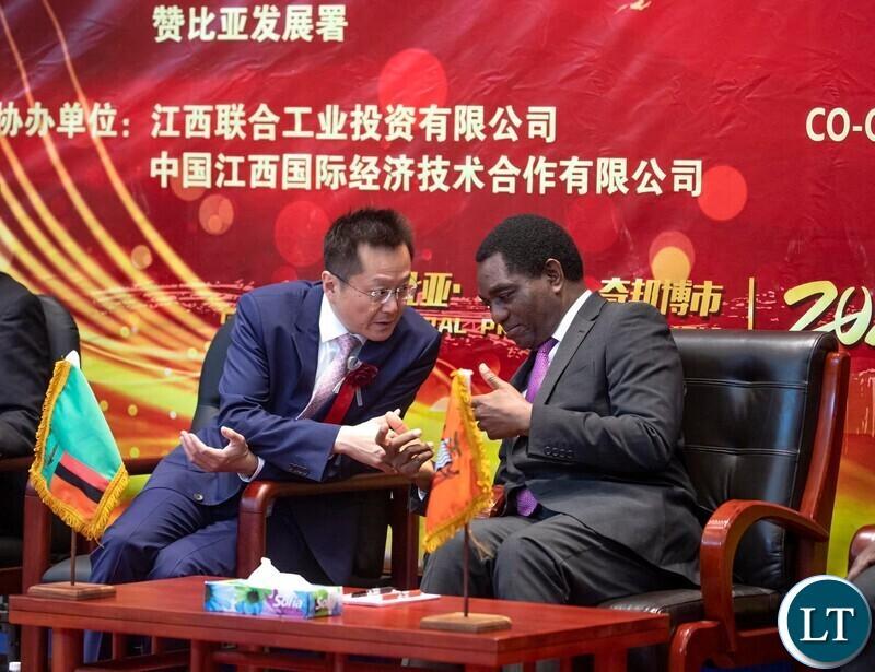 President Hichilema Commemorates Chibombo Jiangxi Economic Cooperation Zone Commissioning President Hichilema Commemorates Chibombo Jiangxi Economic Cooperation Zone Commissioning