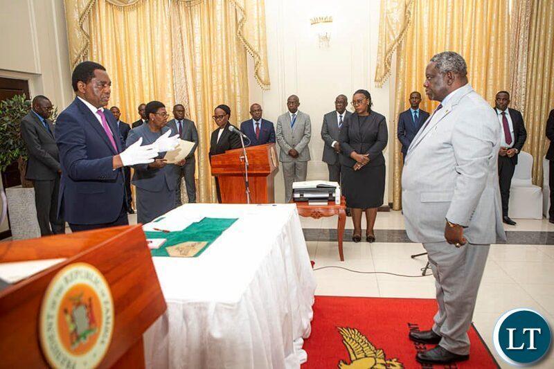 President Hichilema Swears in Peter Mumba as Permanent Secretary of Energy, Vows to Address Fuel Pricing Concerns President Hichilema Swears in Peter Mumba as Permanent Secretary of Energy, Vows to Address Fuel Pricing Concerns